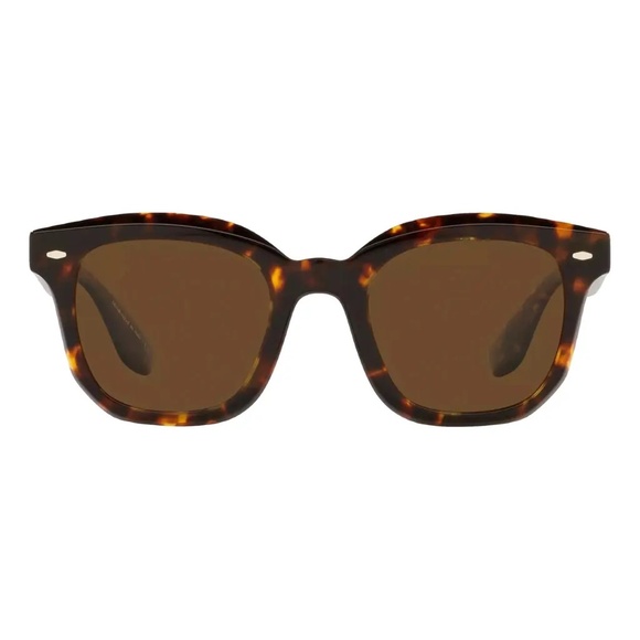 Brunello Cucinelli x Oliver Peoples  'Filu' Sunglasses Tortoise Retail $965 - Picture 1 of 7